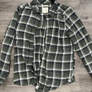 Women’s Green Plaid flannel